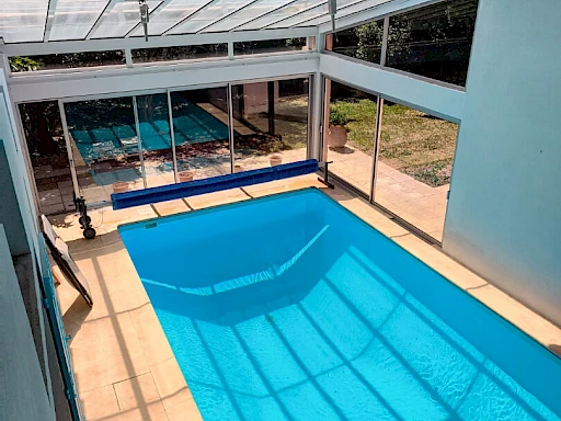 Maison d'architecte d'exception 260 m² -Plein sud -Piscine intérieure - Calme absolu - 2
