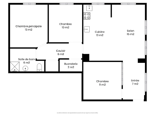 T3 A VENDRE AVIGNON intra-muros zone piétonne- 3 pièces - 78 m2 - 12