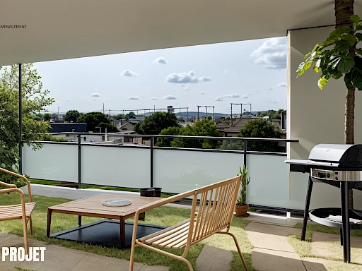 Appartement neuf  - Terrasse - 3 chambres - Proche remparts - - 1