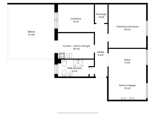 Appartement Avignon 3 pièce(s) 75 m2 - 11
