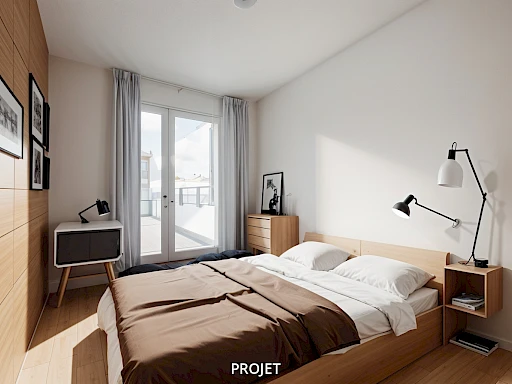 Appartement T3 AUX PORTES DES REMPARTS GARAGE + TERRASSE