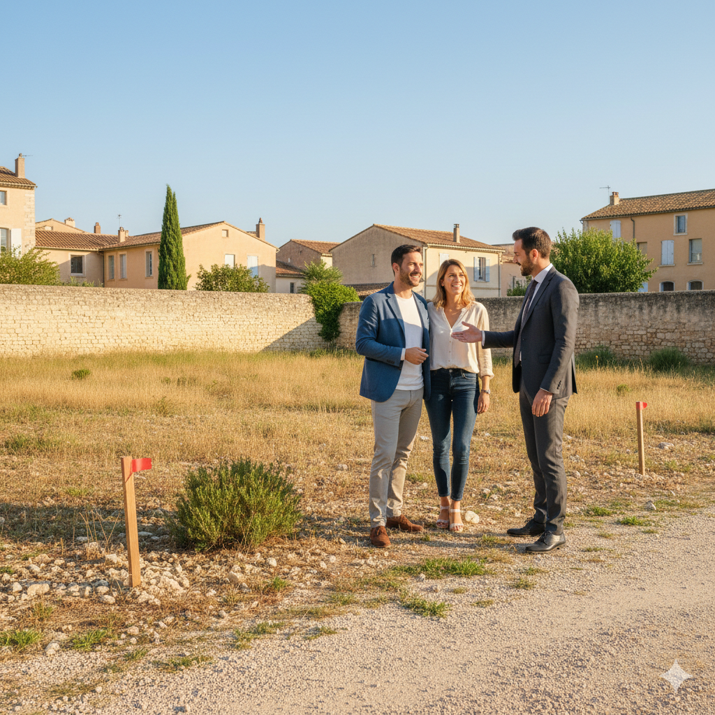 La bonne méthode pour faire estimer un terrain constructible par une agence immobilière à Avignon